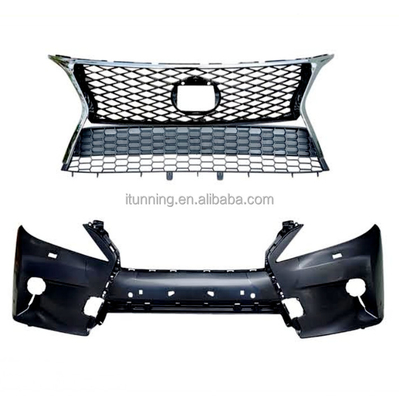Suku Cadang Kendaraan Bumper Depan Untuk Lexus RX350 2009 Upgrade Ke 2012 Sampai 2015 Grille Fog Lamp Frame Headlight Headlamp